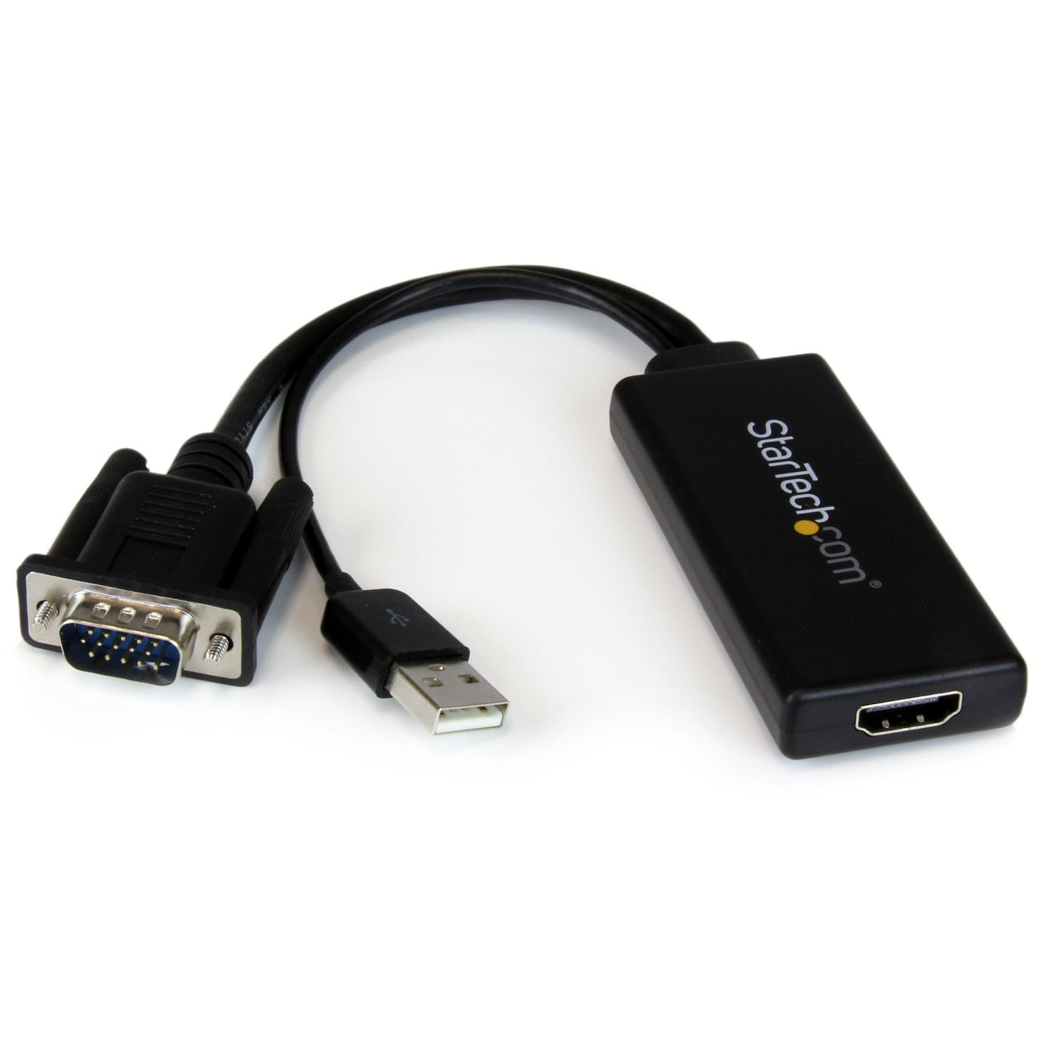 StarTech.com Adaptador Conversor VGA a HDMI con Audio USB y ...